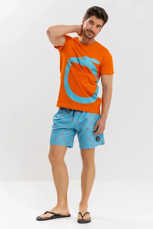 Плавки-шорты TRUSSARDI TRU2MBM07 Teal