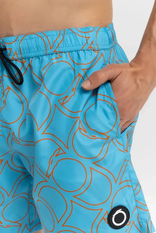 Плавки-шорты TRUSSARDI TRU2MBM07 Teal