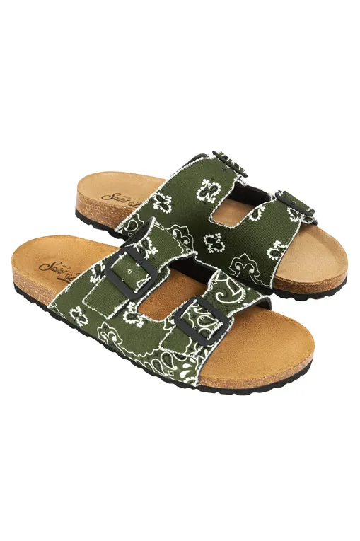 Сланцы Mc2 Saint Barth SANDALN BANDANNA ROUND 52