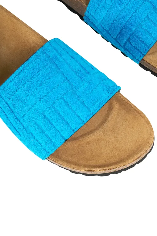 Сланцы Mc2 Saint Barth SANDALSLIDE TERRY EMBOSSED GEOM 32