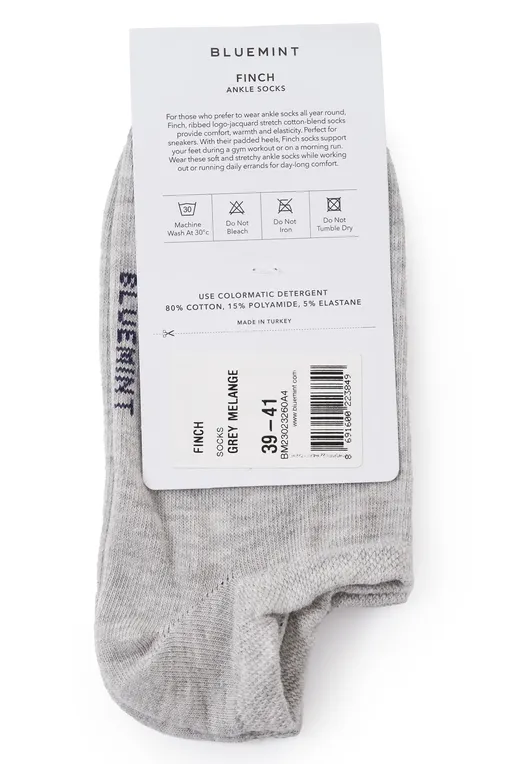 Носки BLUEMINT FINCH 105 GREY MELANGE