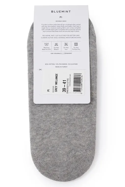 Носки BLUEMINT PI 105 GREY MELANGE