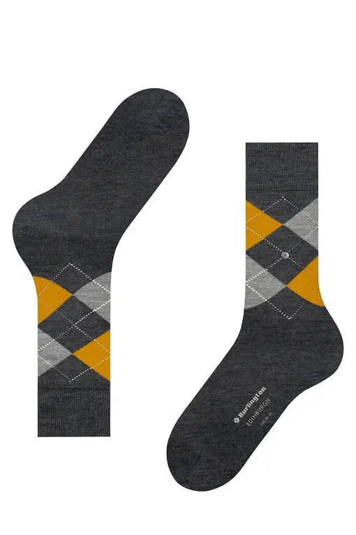 Носки Burlington 21125 3182 asphalt mel.