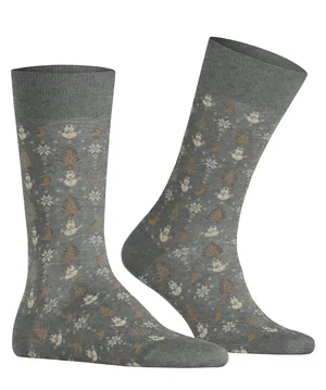Falke 12591 3390 light greymel.
