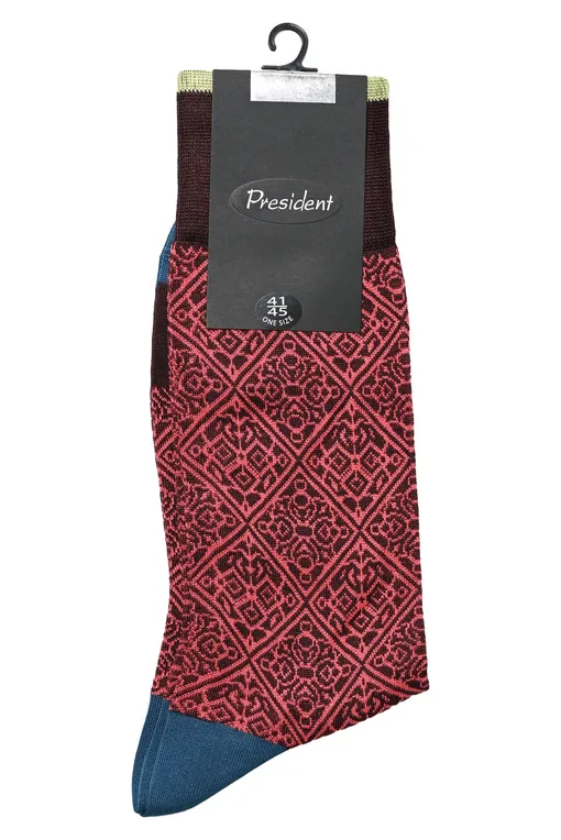 Носки President 3712 3 bordo