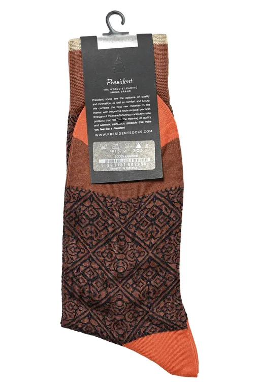 Носки President 3712 2 brown
