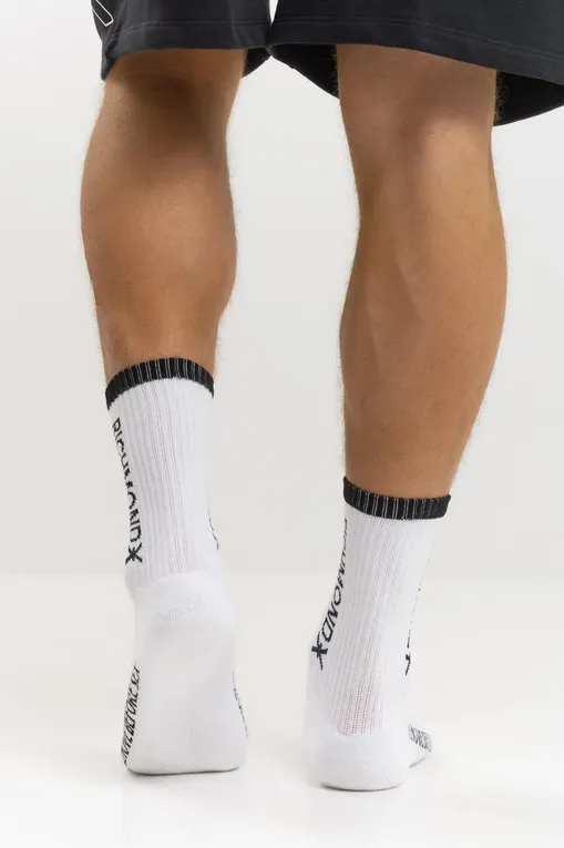 Носки RICHMOND X UMP25314CZ WHITE/BLK