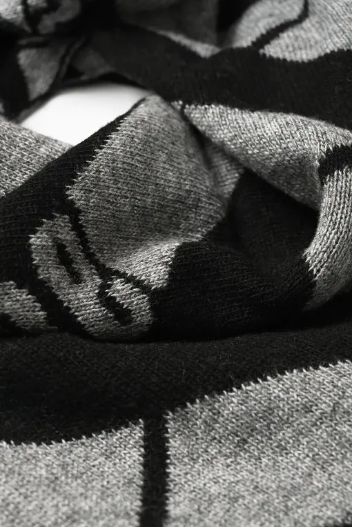 Шарфы Bikkembergs 3K2518U2568 GREY BLACK