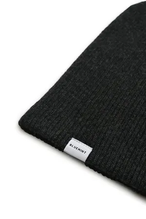 BLUEMINT BM BEANIE 521 ANTHRACITE MELANGE
