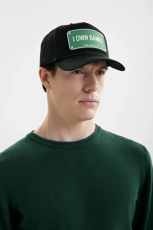 Бейсболки John Hatter&Co R-1194-U00 black