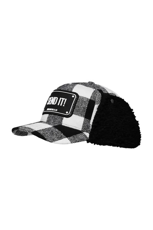 Бейсболки John Hatter&Co R7-1180-U00 Black/White