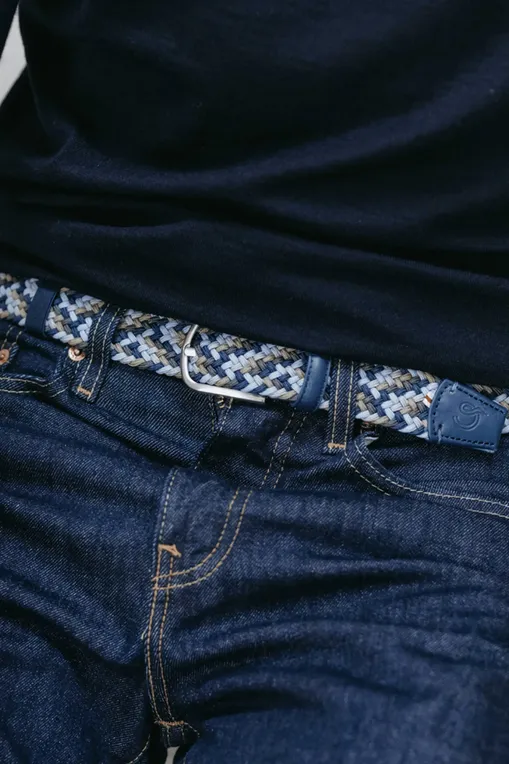 Ремни La Boucle Buckingham Multi navy/verbier