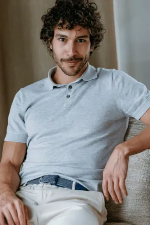 La Boucle Deauville Flecked Blue