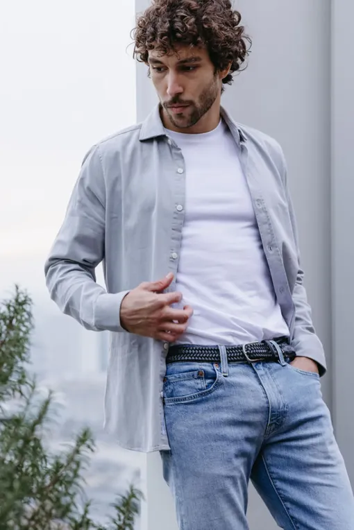 Ремни La Boucle SIENA Blue Leather