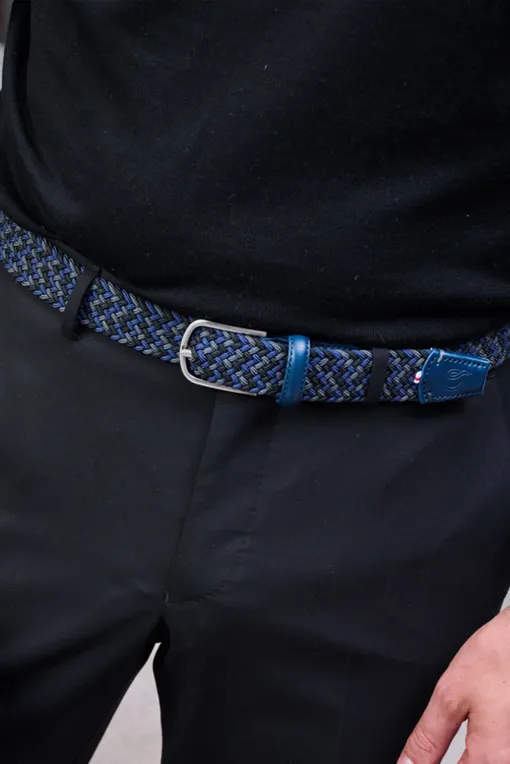 Ремни La Boucle ZURICH Blue/Black/Grey