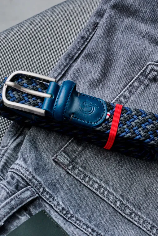 Ремни La Boucle ZURICH Blue/Black/Grey