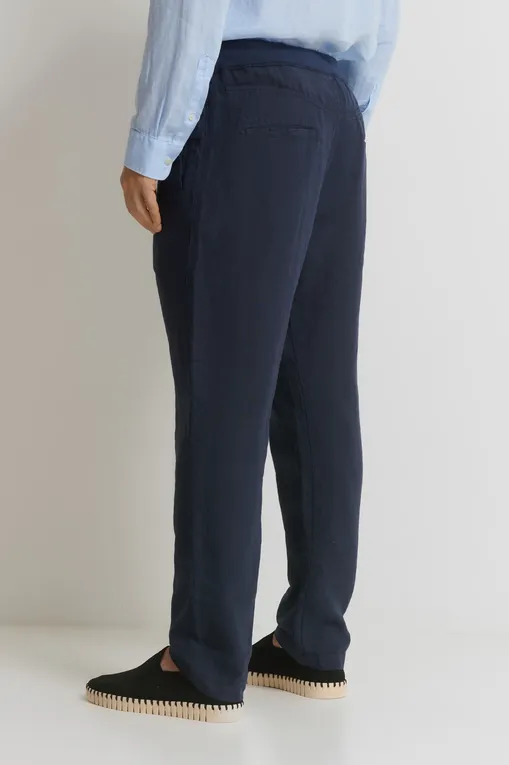 Брюки 120% Lino 32ALIM2131-0000253-0-00 000028 NIGHT BLU
