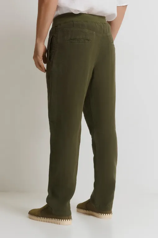 Брюки 120% Lino 32ALIM2131-0000253-0-00 000034 MILITARY