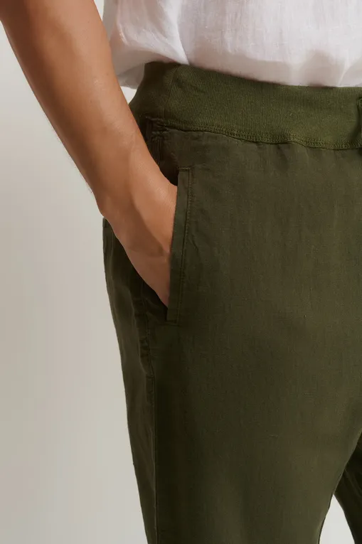 Брюки 120% Lino 32ALIM2131-0000253-0-00 000034 MILITARY