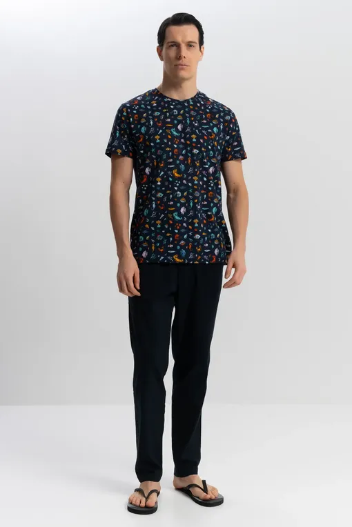 Брюки Derek Rose 9860-HARR 001NAV