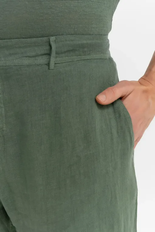 Брюки LaFabbricaDelLino A40124 330 Bosco