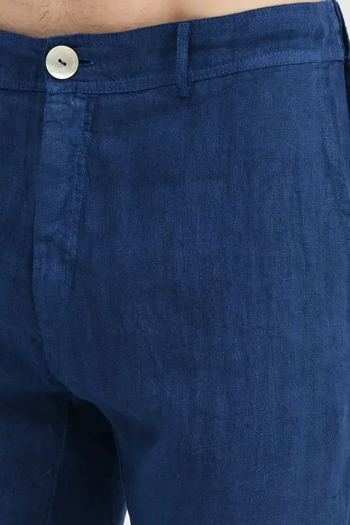 Брюки LaFabbricaDelLino ES603 322 Abisso