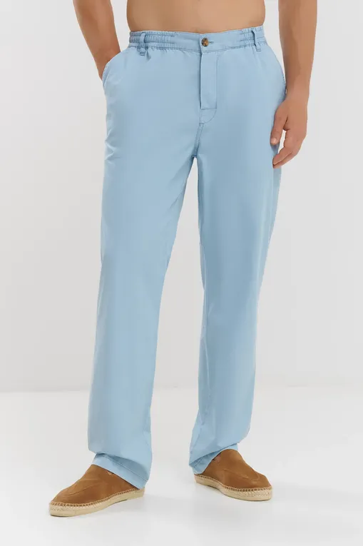 Брюки Mc2 Saint Barth CALAIS_CO CHAMBRAY DENIM LIGHT