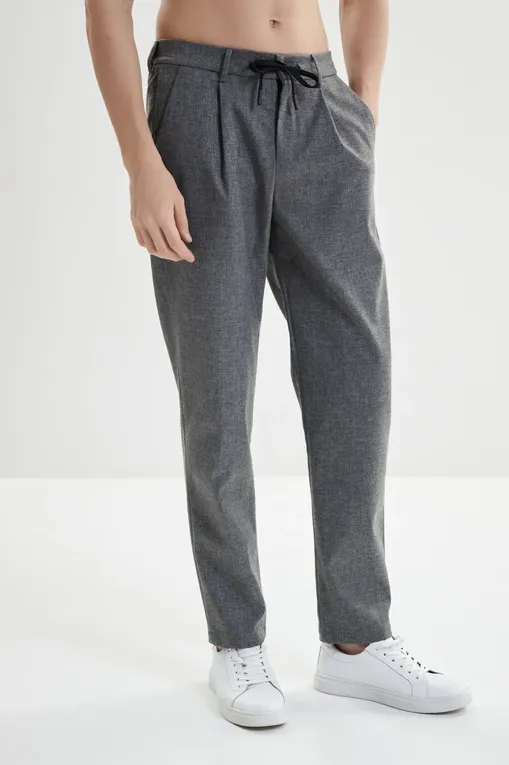 Брюки Mc2 Saint Barth FUJI FLANNEL 15M GREY MELANGE