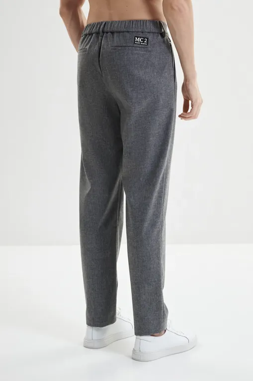 Брюки Mc2 Saint Barth FUJI FLANNEL 15M GREY MELANGE