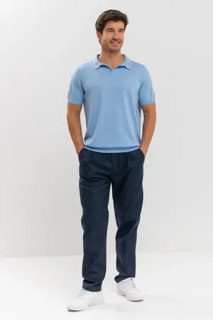 Mc2 Saint Barth FUJI FLANNEL 61 BLUE NAVY