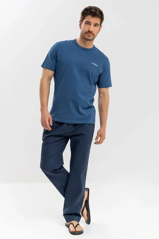 Брюки Mc2 Saint Barth RELAIS 61 BLUE NAVY (00320F)