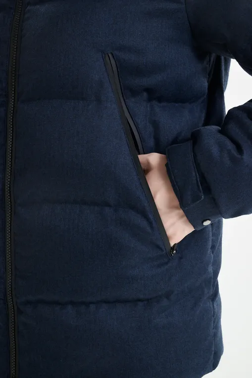 Куртки Mc2 Saint Barth MAIER FLANNEL 61 BLUE NAVY