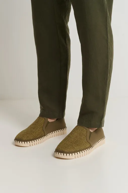 Ботинки Ilse Jacobsen TULIP3885 465111 Deep Olive Pearled Ivory