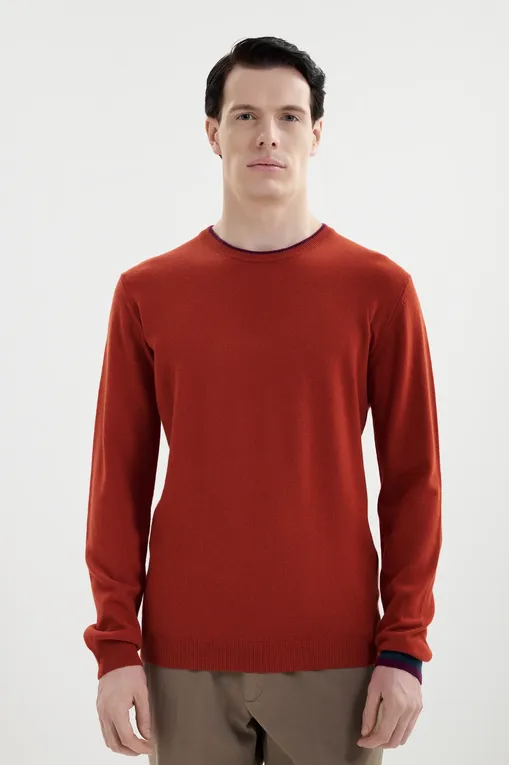 Джемперы GALLO AP513405 13735_COGNAC/PRUGNA