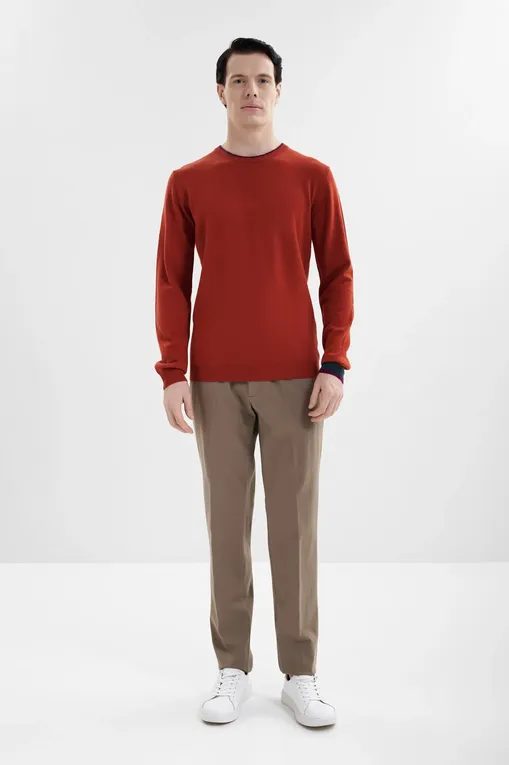 Джемперы GALLO AP513405 13735_COGNAC/PRUGNA