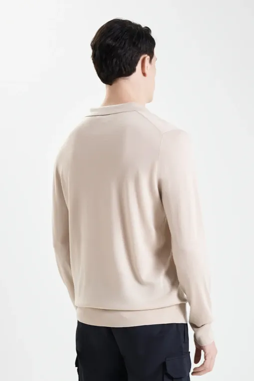 Джемперы Mc2 Saint Barth COVENTLIGHT MERINO 11 BEIGE