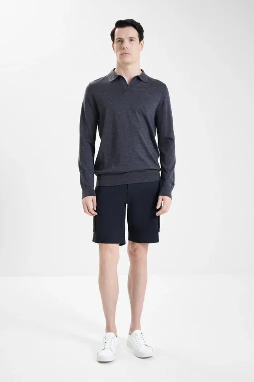 Джемперы Mc2 Saint Barth COVENTLIGHT MERINO 15G CHARCOAL