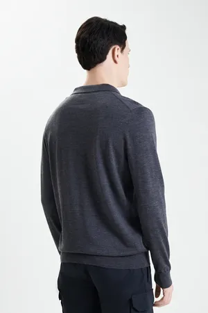 Mc2 Saint Barth COVENTLIGHT MERINO 15G CHARCOAL