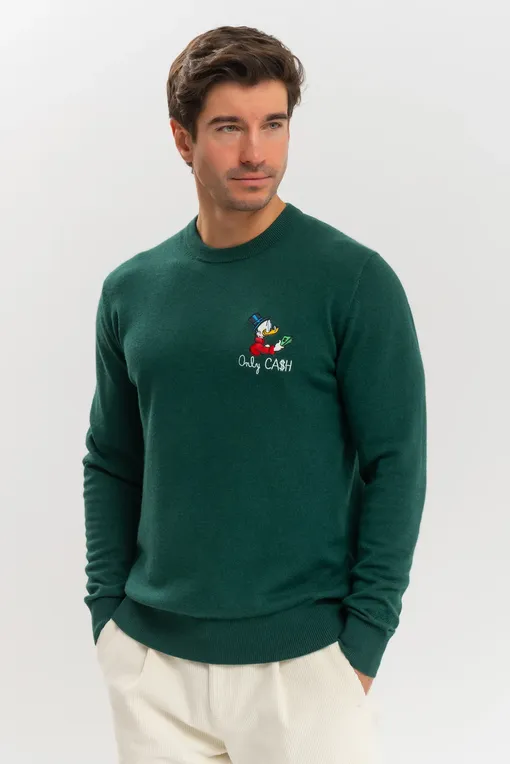 Джемперы Mc2 Saint Barth HERONLIGHT SCROOGE ONLY CASH 51 EMB