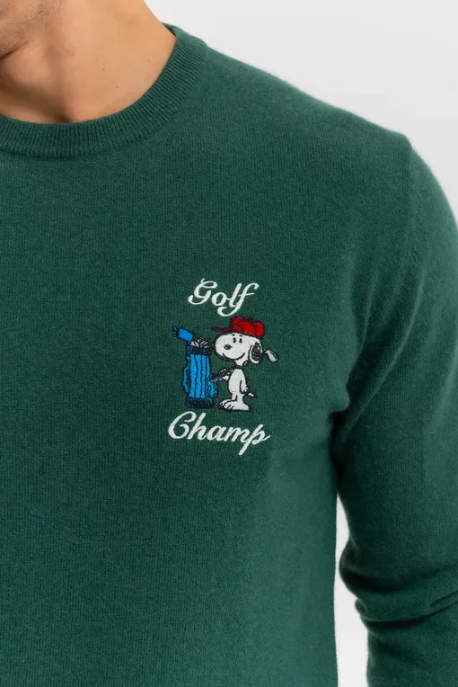 Джемперы Mc2 Saint Barth HERONLIGHT SNOOPY GOLF MINI 51 EMB