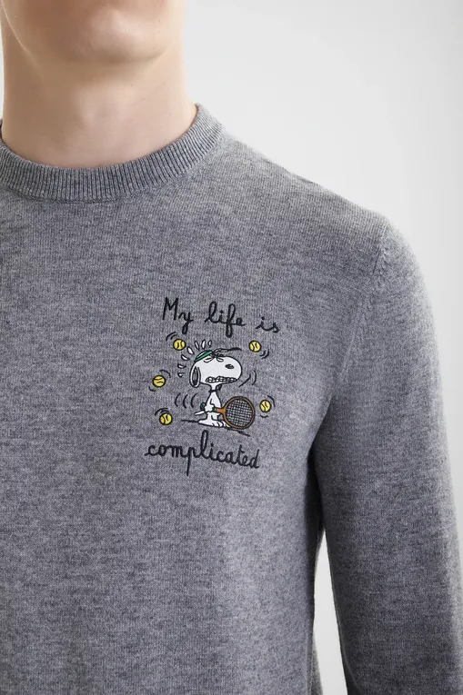 Джемперы Mc2 Saint Barth HERONLIGHTEMBRY SNOOPY COMPLICATED 15M