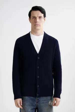 Mc2 Saint Barth HERRISONRIBWOOL 62 NIGHT BLUE