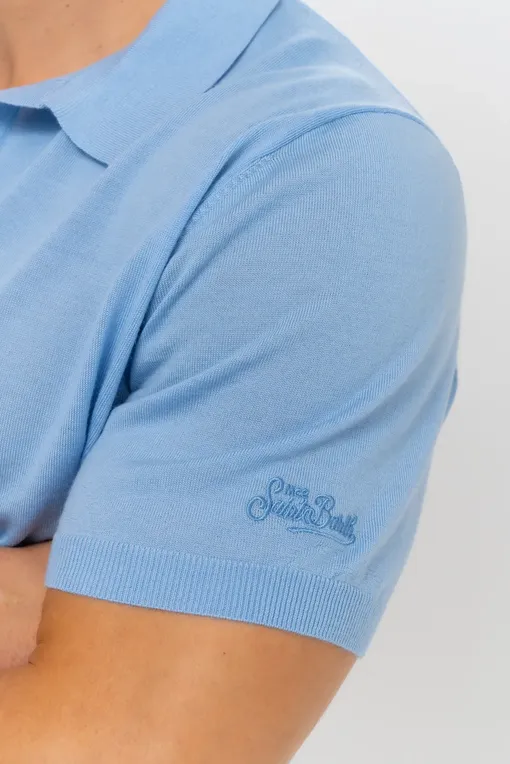 Джемперы Mc2 Saint Barth OWENLIGHT MERINO 31 LIGHT BLUE