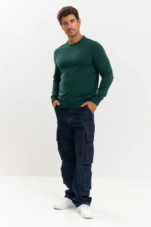 Джемперы Mc2 Saint Barth REGENT BLEND WS 51 BRITISH GREEN