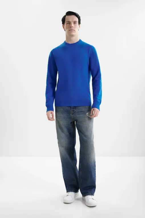 Джемперы Mc2 Saint Barth REGENTLAMBSWOOL 17 BLUETTE (00046I)