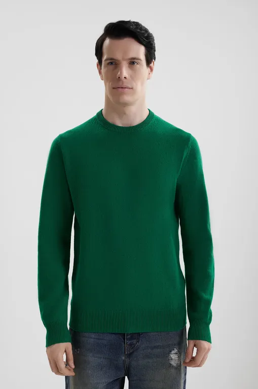 Джемперы Mc2 Saint Barth REGENTLAMBSWOOL 57 GREEN (00047I)