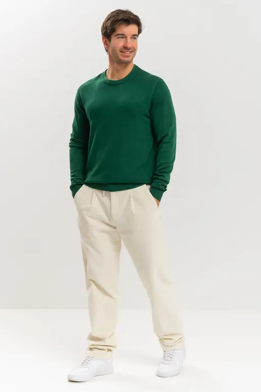 Джемперы Mc2 Saint Barth REGENTLIGHT MERINO VINTAGE 51 BRITISH GREEN