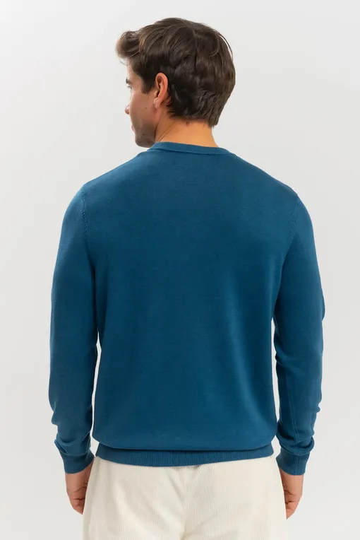 Джемперы Mc2 Saint Barth REGENTLIGHT MERINO VINTAGE 59 TEAL GREEN