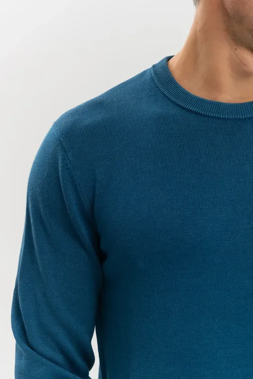 Джемперы Mc2 Saint Barth REGENTLIGHT MERINO VINTAGE 59 TEAL GREEN