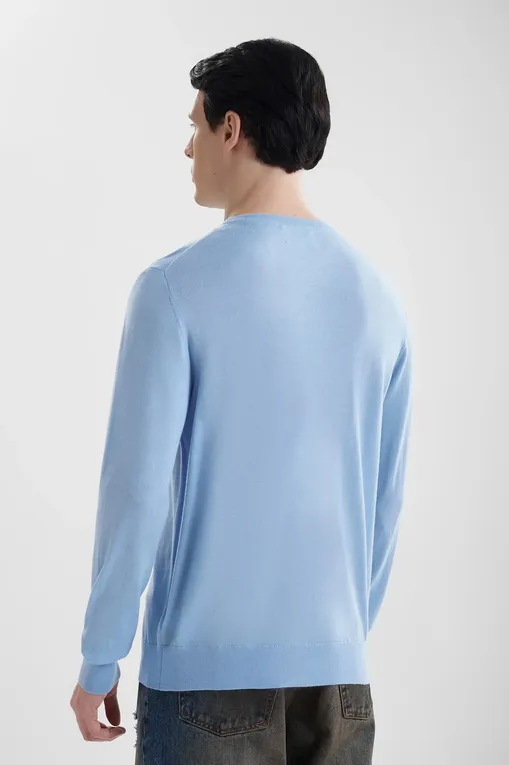 Джемперы Mc2 Saint Barth REGENTMERINO 31 LIGHT BLUE (00023I)